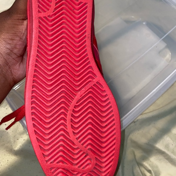 All Red Adidas Men Size:9 - Picture 12 of 12